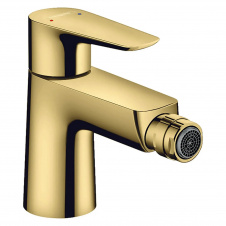 Змішувач для біде Hansgrohe Talis E із донним клапаном золото