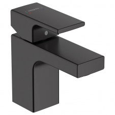 Змішувач для умивальника Hansgrohe Vernis Shape 70 чорний матовий