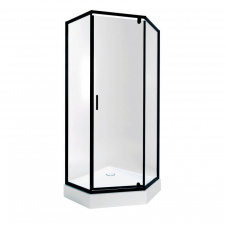 Набір Qtap Душова кабіна Scorpio BLA10995-AC6 Clear 2120x900x900 + піддон Diamond 309912 90x90x12 з сифоном (SCOBLA10995AC6SET)