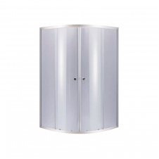 Душова кабіна Lidz Latwa SC80x80.SAT.HIGH.GR, скло тоноване 4 мм без піддону (LLSC8080SATHIGHGR2)