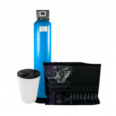 Система комплексного очищення води Filtrons X1 1665 Runxin F116A3 100 л + сольовий бак 145 л