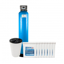 Система комплексного очищення води Filtrons X5 1665 Runxin F116A3 100 л + сольовий бак 145 л