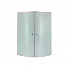 Душова кабіна Lidz Latwa SC90x90.SAT.HIGH.FR, скло Frost 4 мм без піддону (LLSC9090SATHIGHFR2)