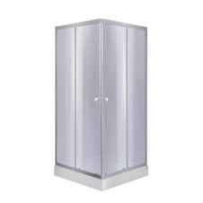Душова кабіна Lidz Wawel SC 90x90 SAT.LOW.GR + піддон Lidz KAPIELKA