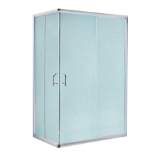 Душова кабіна Lidz Wawel SC100x80.SAT.LOW.FR, скло Frost 5 мм без піддону (LWASC10080SATLOWFR2)