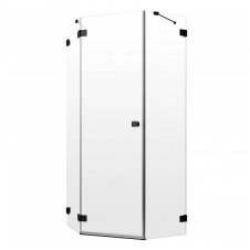 Душова кабіна Radaway Essenza Pro Black PTJ двері 570Lx2000, чорний/прозоре (10100000-54-01L)