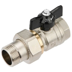 Кран з американкою General Fittings GF 3/4 Standart метелик Вознесенськ