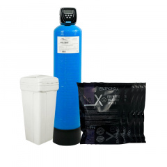 Система комплексного очищення води Filtrons X1 1354 Clack CI 62 л + сольовий бак 70 л Славута