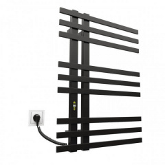 Електрична рушникосушка Kosser Браш 600x800 Л чорна Броди