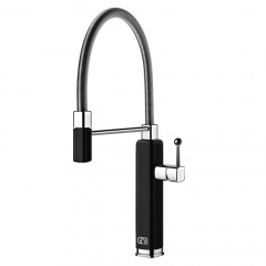 Змішувач для кухні Gessi Happy Glossy чорний (60061102) Полтава