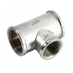 Трійник редукційний General Fittings 1x1/2x1 ВР хром Бучач