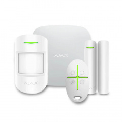 Комплект охоронної сигналізації Ajax StarterKit 2 (8EU) White (29340.102.WH1/35974.102.WH1) Гайсин
