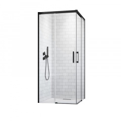 Душова кабіна Radaway Idea Black KDD 800Lx2005, чорний/прозорий Тячів