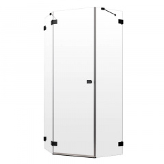 Душова кабіна Radaway Essenza Pro Black PTJ двері 570Lx2000, чорний/прозоре (10100000-54-01L) Кам'янське