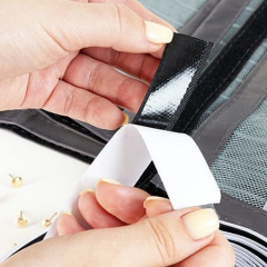 Москітна дверна сітка на магнітах Clip-on MVM 2х0,82 м Сірий (68495468) Броды