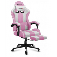 Комп'ютерне крісло huzaro Force 4.7 Pink тканина Якимівка