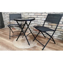 Комплект мебели Kontrast TASOS Black Якимівка