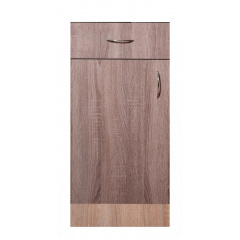 Тумба однодверна з одним ящиком (без стільниці) 0,5 МАКСІ МЕБЛІ (10662) Городок