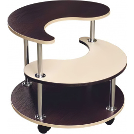 Стіл журнальний Ієрогліф XR МАКСІ МЕБЛІ Венге магія/Дуб молочний (5102849)