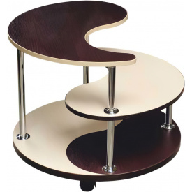 Стіл журнальний Ієрогліф NEW XR МАКСІ МЕБЛІ Венге магія/Дуб молочний (5102852)