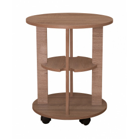 Стіл журнальний Аватар OKSI МАКСІ МЕБЛІ Дуб трюфель (10968)