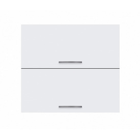 Навісна шафа закрита (дводверна - двері горизонтально) ширина 800 МАКСІ МЕБЛІ (70025)