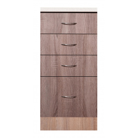 Тумба з чотирма ящиками зі стільницею 1-ї категорії 0,3 МАКСІ МЕБЛІ (10687)