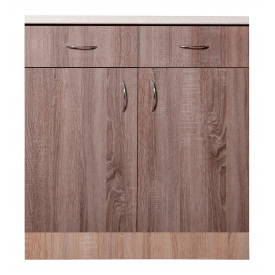 Тумба дводверна з 2-ма ящиками зі стільницею 1-ї категорії 0,9 МАКСИ-МЕБЛІ (10637)