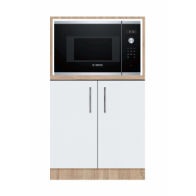 Тумба дводверна без ящиків з відділом під МВ піч зі стільницею 1-ї категорії ширина 600 МАКСІ МЕБЛІ (70080)