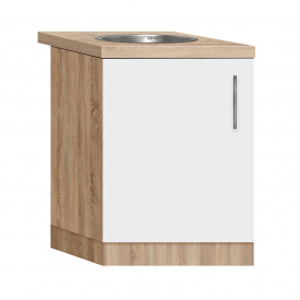 Тумба-мийка (однодверна) з врізним миттям зі стільницею 1-ї категорії ширина 500 МАКСІ МЕБЛІ (70155)