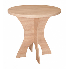 Стіл кухонний круглий 900 МАКСІ МЕБЛІ Дуб сонома (5102526)