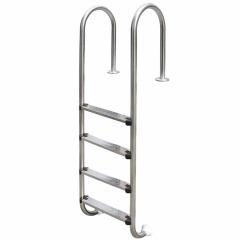 Emaux Лестница для бассейна Emaux Muro MUF415-SR (4 ступени), AISI-304 Ровно
