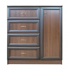 Комод Олімп (плюс) МДФ накладки профіль МАКСІ МЕБЛІ (12657)