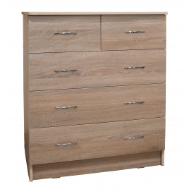 Комод Оскар (5 ящиків) МАКСІ МЕБЛІ Дуб сонома (11424)