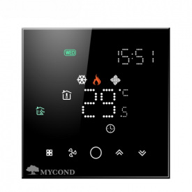 Терморегулятор для внутрішньопідлогових конвекторів Mycond Block Black 220V