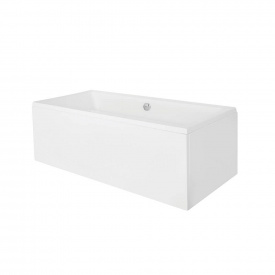 Ванна акрилова Besco QUADRO 190х90 без ніг, БЕЗ отворів під ручки, без ручок (#WAQ-190-PK)