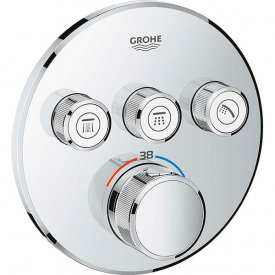Термостат для вбудованого монтажу на 3 виходу Grohe Grohtherm SmartControl (29121000)