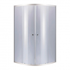 Душова кабіна Lidz Latwa SC80x80.SAT.MID.GR, скло тоноване 4 мм без піддону (LLSC8080SATMIDGR2)