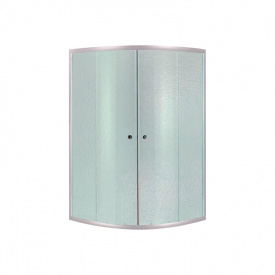 Душова кабіна Lidz Latwa SC90x90.SAT.HIGH.FR, скло Frost 4 мм без піддону (LLSC9090SATHIGHFR2)