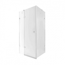 Душова кабіна Qtap Capricorn CRM1018RC6 100х80 скло Clear 6 мм, CalcLess, без піддону (CAPCRM1018RC6)