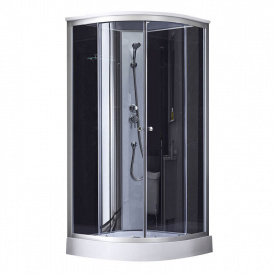 Душовий бокс Lidz Tani SB 90x90 SAT.LOW.GR (LTSB9090SATLOWGR)