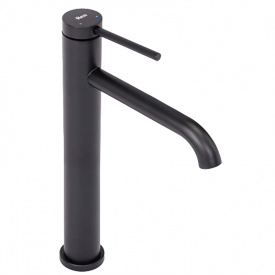 Змішувач для умивальника Rea CLIF, високий, чорний