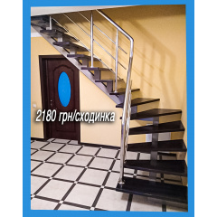 Металлическая лестница внутренниес прочным каркасом в дом Legran Ровно