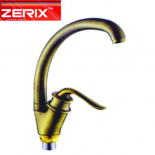 Смеситель для кухни Ухо ZERIX Z59219-2 BRONZE (бронза)