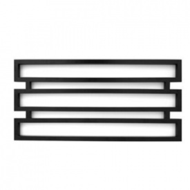 Водяна рушникосушка Genesis Aqua Omnia 120x55 чорна