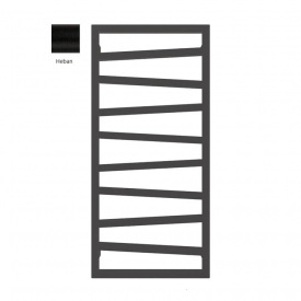 Рушникосушка водяна Terma Zigzag 1070х500 SX чорний глянцевий