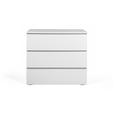 Комод SleekLine 3ШУХ (Німфея Альба, 90x43x80 см) IMI