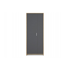 Шафа NordicNest-2 (Дуб Аппалачі + Антрацит, 80х34х200 см)