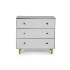 Комод UrbanOak-1 3ШУХ (Сірий степовий, 80x39x77 см) IMI Новомосковск