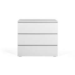 Комод SleekLine 3ШУХ (Німфея Альба, 90x43x80 см) IMI Вараш